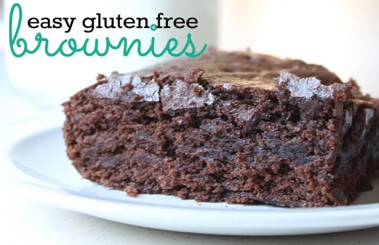 This gluten free brownie recipe is so easy, frugal and never fails. The ingredients are all staples and it takes just a couple minutes to whip them up. 