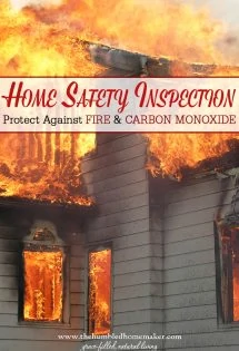Have you ever conducted a home safety inspection in your house? Keep these steps in mind to protect against fire and carbon monoxide poisoning! 