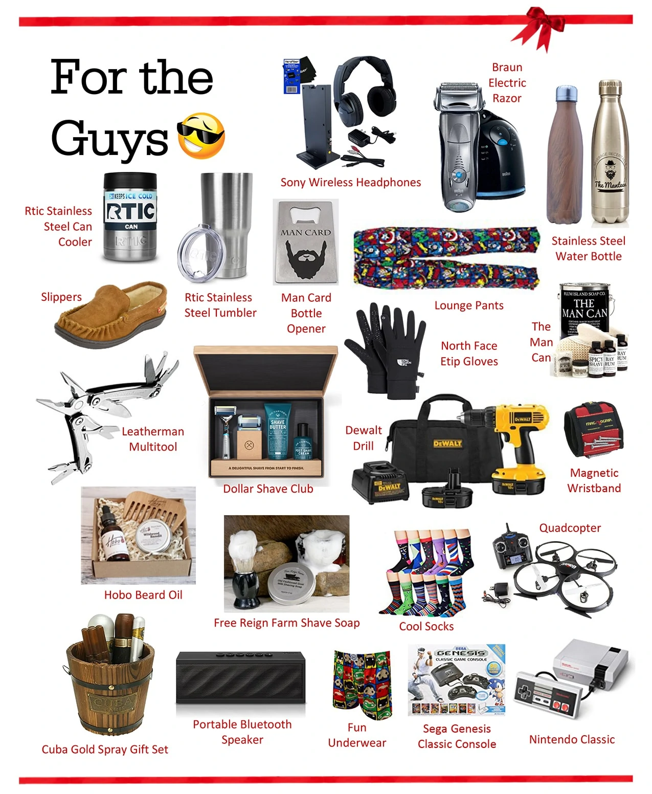 Gift Guide for the Guys in Your Life