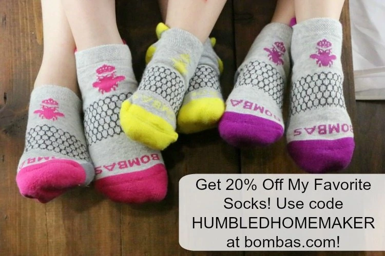 get 20% off Bombas socks