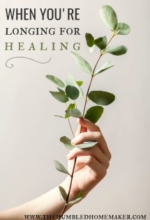 If you're looking for healing, I'm excited to have you join us here. My heart is to encourage women to live a grace-filled life. No guilt, no shame.