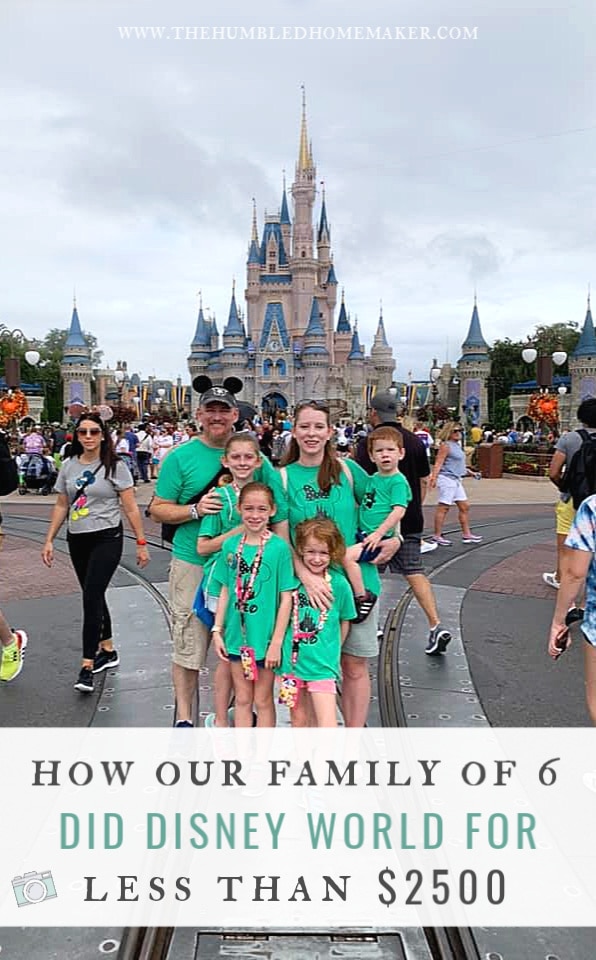 Taking your family to Disney World doesn’t have to cost an arm and a leg. Check out how my family of 6 enjoyed a Disney World vacation on a budget.