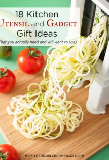 18 kitchen utensil and gadget gift ideas that you actually need and will want use