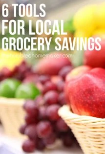Try these six simple tips to max out your local grocery savings this year. You can eat clean and healthy with this easy 20-minute grocery savings checklist!