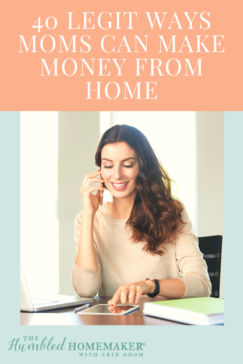 Think you can't make money from home? Think again! Whether you're looking to make a little extra change or a full-time income, there are legit ways moms can make money from home! 