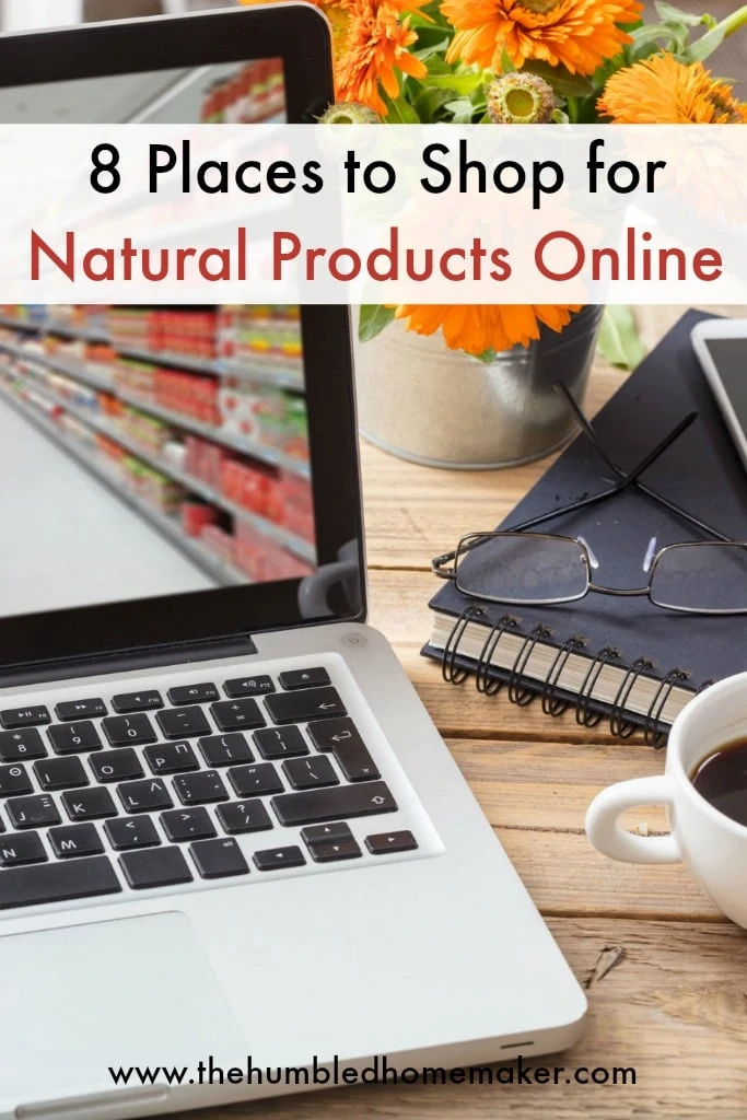 Over the years, I've grown to LOVE shopping online--especially shopping for natural living products online! In this post, I outline the 8 places where I personally shop online. These online shopping venues have made my life so much easier--and have saved me money as well! 