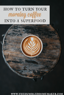 This isn't your ordinary latte! With just a few ingredients, you can turn your morning coffee into a superfood that will fuel you up for the day!