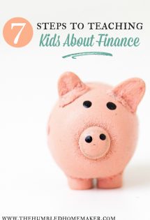 In today's world, teenagers can get their first credit card before learning anything about money management skills! As parents, we should BEGIN teaching kids about finance during childhood!