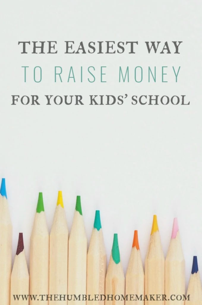 This might just be the easiest way to raise money for your kids' school! You can do it without spending anything extra! 