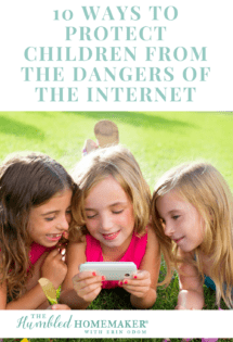 Our children are literally saturated with an online culture. And we can't get advice from the generation before us about how to protect them from it.