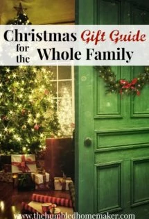 This complete Christmas gift guide for the whole family, includes gift ideas for everyone on your list. And even better, you can buy them all online to help take the stress out of holiday shopping!