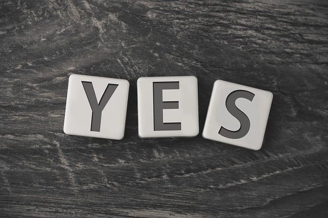 Saying yes and saying no
